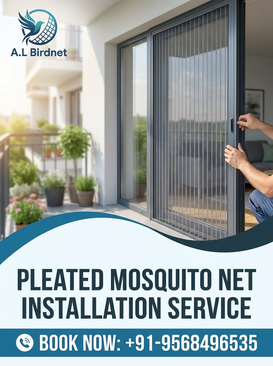 Pleated Mosquito Net